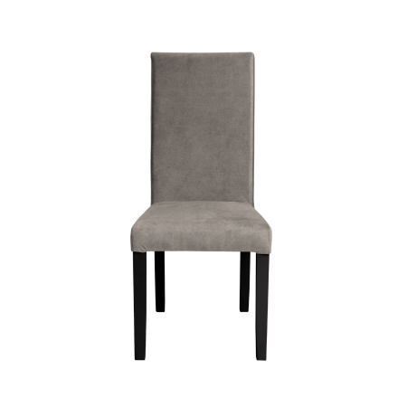 Produs în România - Set 2 scaune living TEO, picioare lemn wenge, stofa z cappuccino, 46x60x98 cm