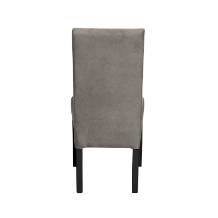Produs în România - Set 2 scaune living TEO, picioare lemn wenge, stofa z cappuccino, 46x60x98 cm
