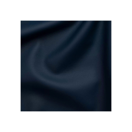 Set 2 scaune living VANESSA, picioare lemn alb, piele ecologica albastru, 47x60x110 cm [5]
