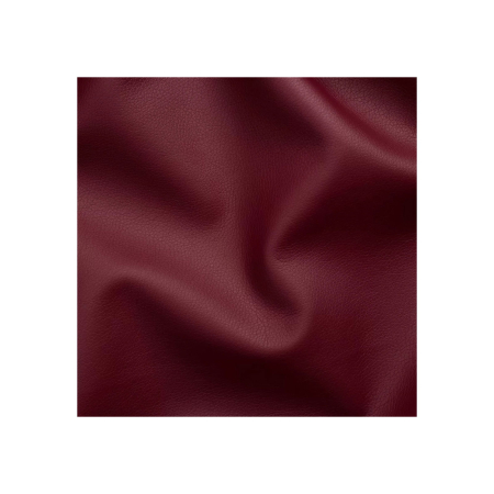 Set 2 scaune living VANESSA, picioare lemn natur, piele ecologica bordo, 47x60x110 cm [5]