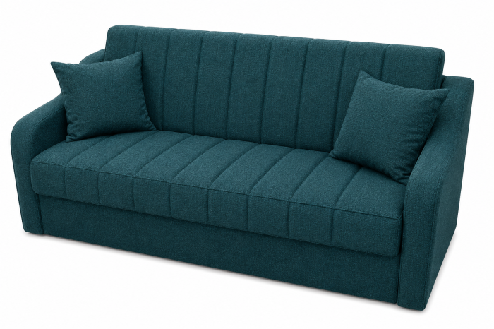 Canapea ALEX extensibila, 3 locuri, cu lada de depozitare, stofa mov, 220x90x90 [2]
