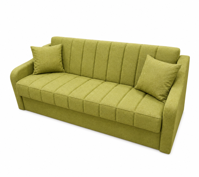 Canapea ALEX extensibila, 3 locuri, cu lada de depozitare, stofa mov, 220x90x90 [2]