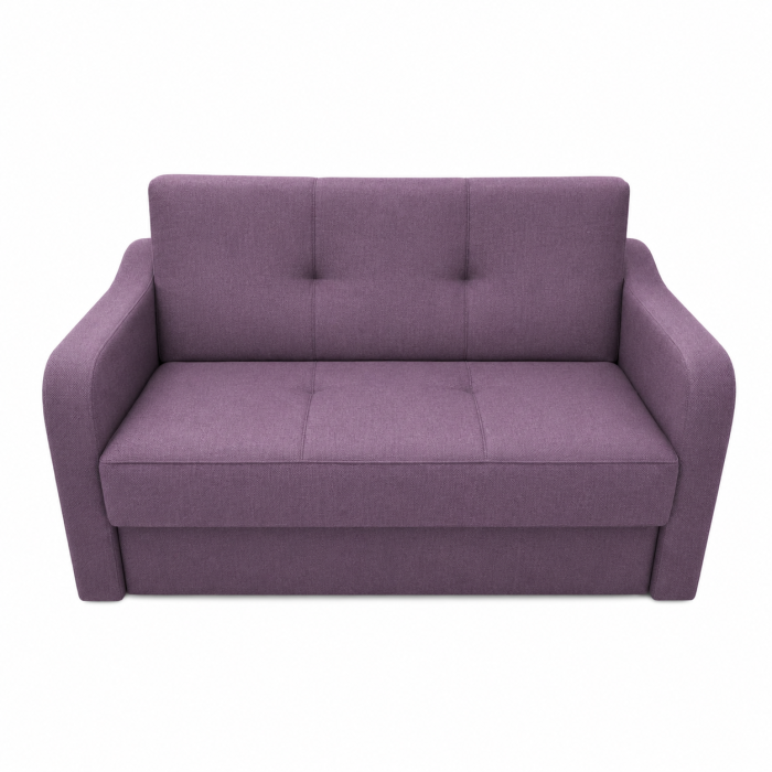 Canapea SAMY extensibila, 2 locuri, cu lada de depozitare, stofa albastru, 152x100x92 [3]