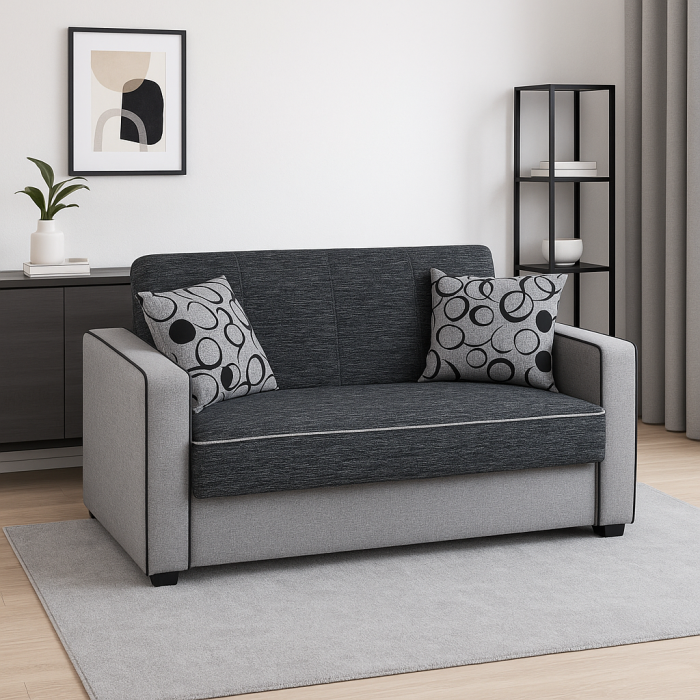 Canapea SAMY NEXT extensibila 2 locuri cu lada de depozitare [2]