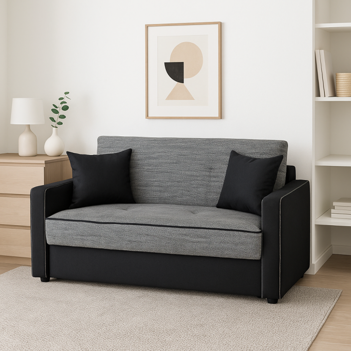 Canapea SAMY NEXT extensibila 2 locuri cu lada de depozitare [2]