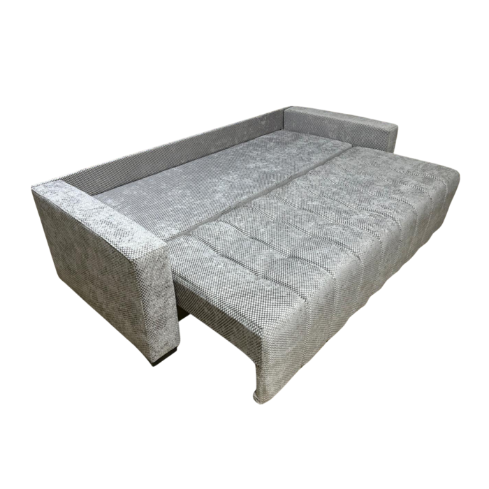 Canapea ZARA extensibila, 3 locuri, cu lada de depozitare, stofa gri lila , 220x95x80 [5]