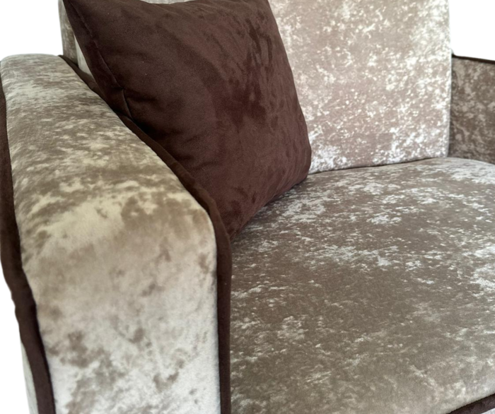 Fotoliu SAMY NEXT extensibil, cu lada de depozitare, stofa plusata bej , cadru metalic ,103x100x92 [8]