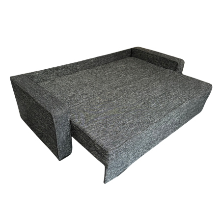 Canapea LARISA extensibila, 3 locuri, lada de depozitare, catifea bleumarin, 220x95x85 [5]