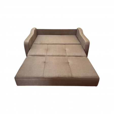 Canapea SAMY extensibila, 2 locuri, cu lada de depozitare, stofa albastru, 152x100x92 [4]