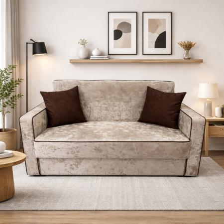 Canapele - Canapea SAMY NEXT extensibila 2 locuri cu lada de depozitare