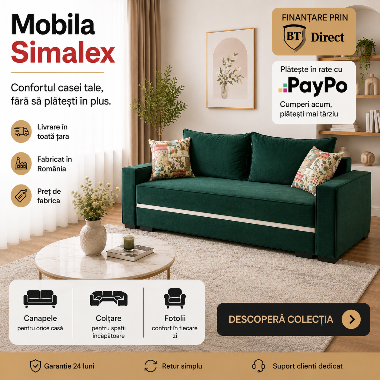 Mobilier comanda