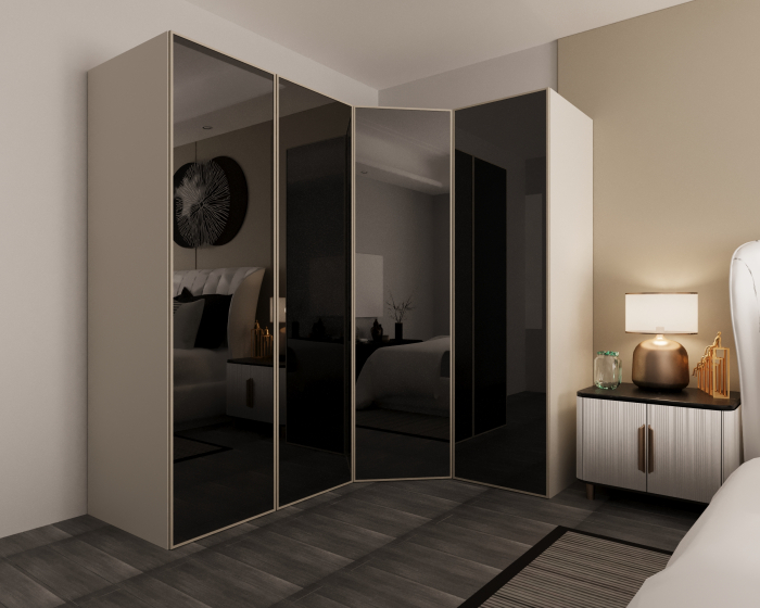 Dressing pe colt cu usi de sticla Crossline [2]