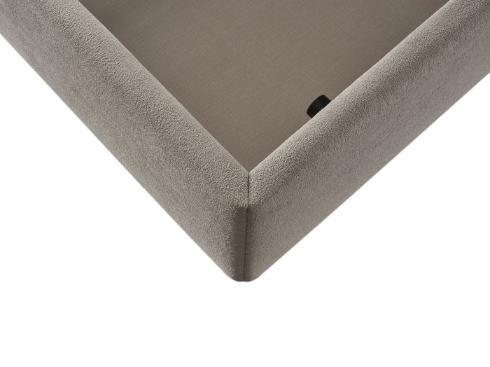 Pat tapitat Premium Royal, cadru metalic cu somiera rabatabila si lada depozitare [15]