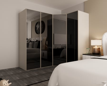 Dressing pe colt cu usi de sticla Crossline [2]