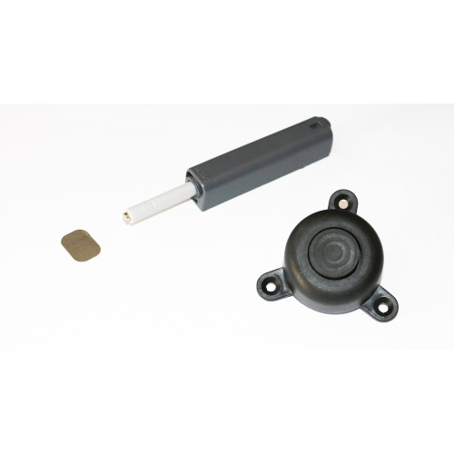 Armonia Comoda alba cu 2 usi cu sistem "PUSH TO OPEN" fronturi MDF Cedru [2]