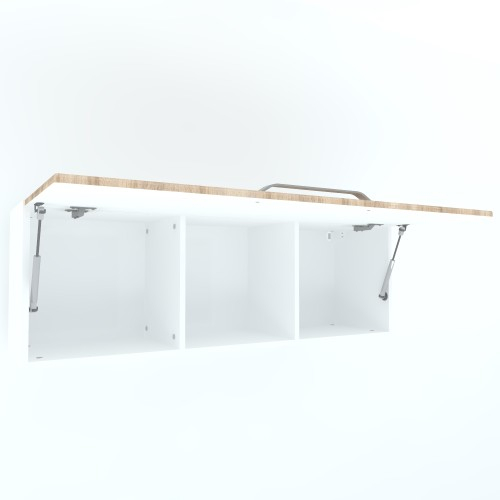 Armonia Suspendat orizontal  cu 1 usa cu maner front MDF Sonoma [3]