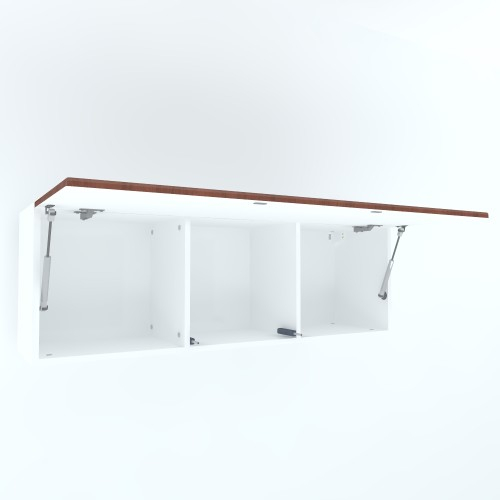 Armonia Suspendat orizontal  cu 1 usa cu sistem "PUSH TO OPEN" front MDF Cedru [3]