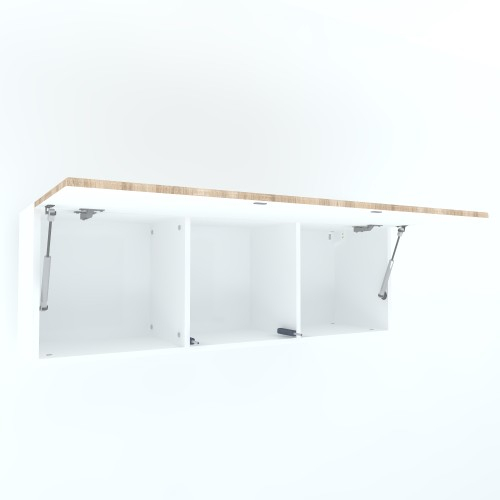 Armonia Suspendat orizontal  cu 1 usa cu sistem "PUSH TO OPEN" front MDF Sonoma [3]