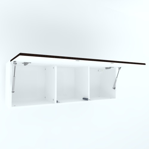 Armonia Suspendat orizontal  cu 1 usa cu sistem "PUSH TO OPEN" front MDF Wenge [3]