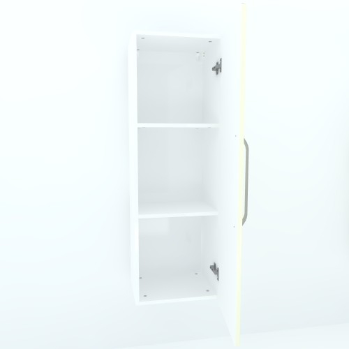 Armonia Suspendat vertical cu 1 usa cu maner front MDF Vanilie [3]