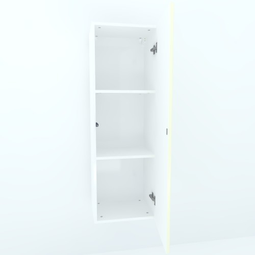 Armonia Suspendat vertical cu 1 usa cu sistem "PUSH TO OPEN" front MDF Vanilie [2]