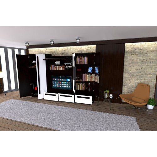 Biblioteca Carisma dulap stanga [6]