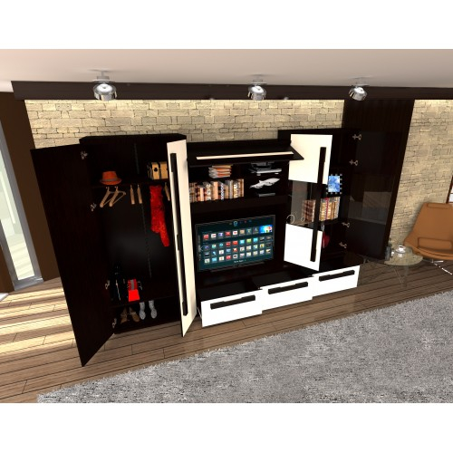 Biblioteca Carisma dulap stanga [3]