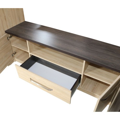 Biblioteca Estrella sonoma / stejar auriu [8]