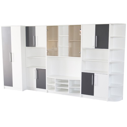 Biblioteca Iris Alb/Gri varianta dreapta [1]