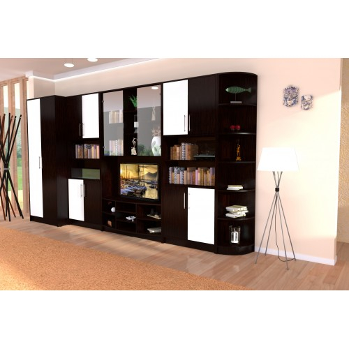 Biblioteca Iris Wenge/Vanilie varianta dreapta [5]