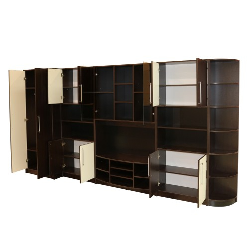 Biblioteca Iris Wenge/Vanilie varianta dreapta [4]