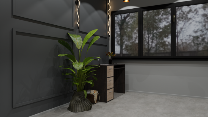 Birou Calculator Iasi Sonoma/ Wenge, 85x120x60 cm [1]