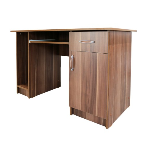 Birou Nero cu 1 usa si 1 sertar, Prun, 120 x 74 x 60 cm [3]