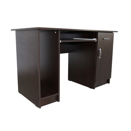 Birou Nero cu 1 usa si 1 sertar, Wenge, 120 x 74 x 60 cm [1]