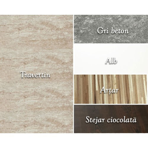 Blat atermic culoare Travertin 40 cm [2]