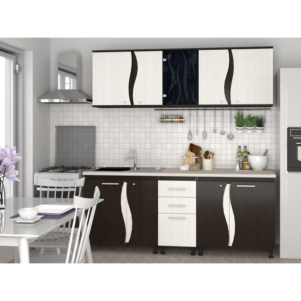 BUCATARIE S  WENGE+ALB HACIENDA [2]