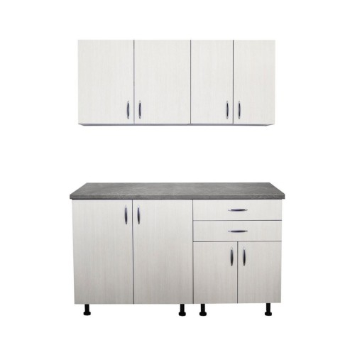 Bucatarie Sofia 1.4 metri cu blat imitatie beton [3]