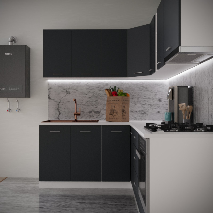 Bucatarie Spania Colt 1.8m x 2.2m Antracit [1]