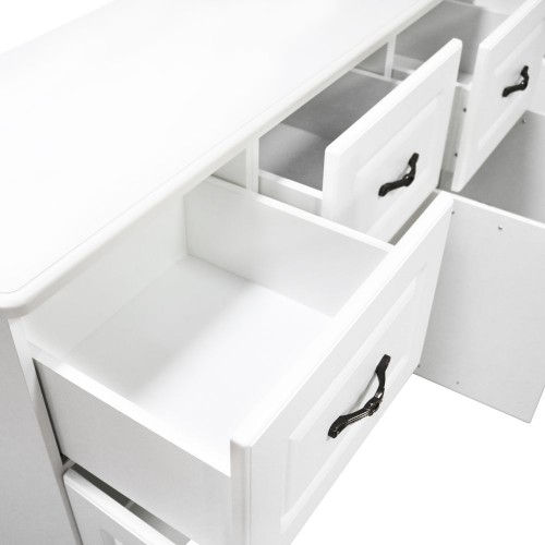 Comoda Dynasty Alb 3 Usi si 3 Sertare [2]