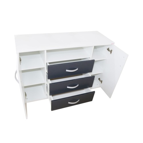 Comoda Laguna Alb/Gri [3]