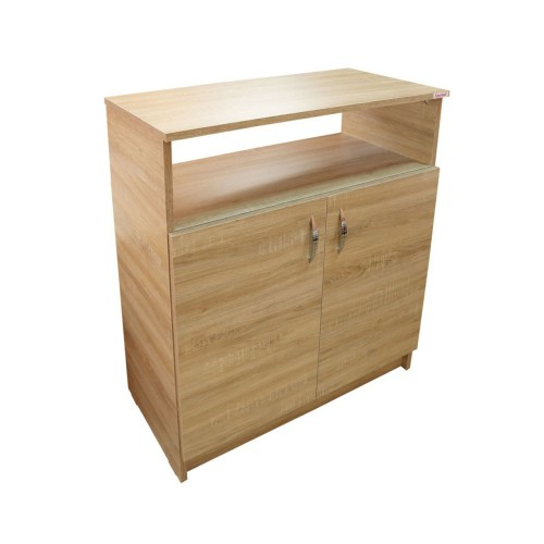 Comoda Soft 2 usi, sonoma, 75 x 87 x 39 cm [2]