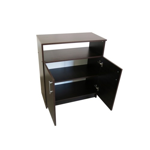 Comoda Soft 2 usi, wenge, 75 x 87 x 39 cm [2]