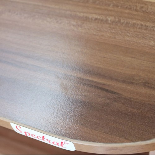 Comoda TV pe role, prun, 69 x 80 x 45 cm [2]