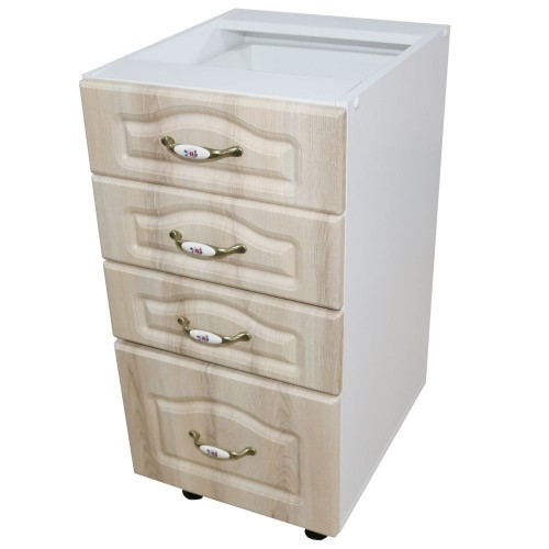 Corp inferior 40 cu 4 sertare Zebra MDF sonoma mustata [1]