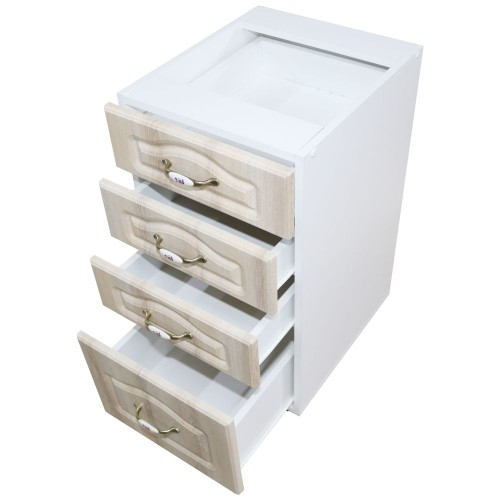 Corp inferior 40 cu 4 sertare Zebra MDF sonoma mustata [2]