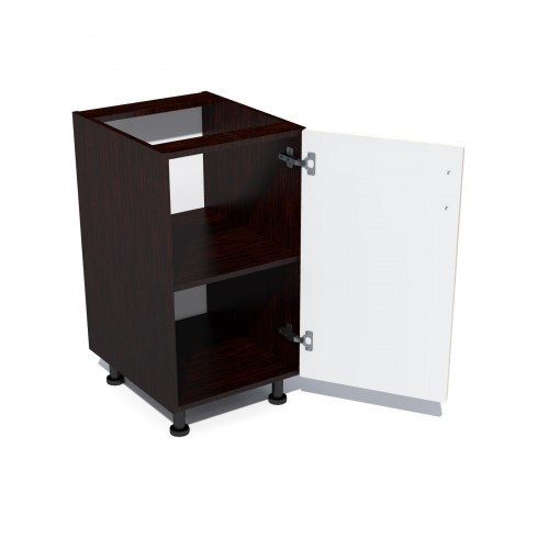 Corp inferior 45 cu 1 usa Zebra MDF vanilie simplu [2]