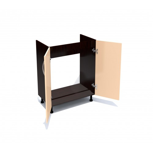 Corp inferior 60 cu 2 usi masca chiuveta Zebra cappuccino [2]