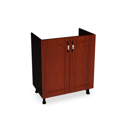 Corp inferior 60 cu 2 usi masca chiuveta Zebra MDF mustata cedru [1]