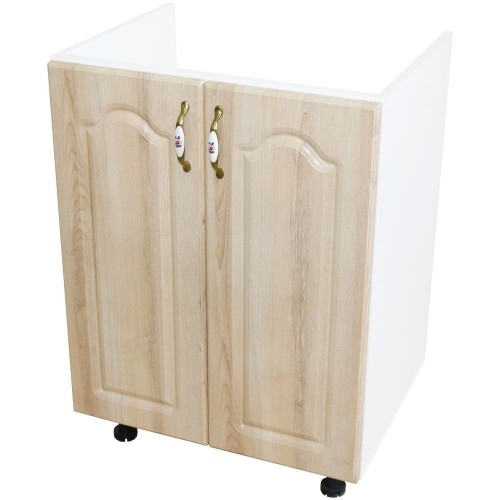 Corp inferior 60 cu 2 usi masca chiuveta Zebra MDF sonoma mustata [1]