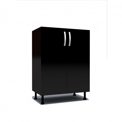 Corp inferior 60 cu 2 usi masca chiuveta Zebra negru [1]